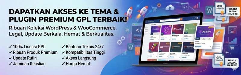 banner shop ribuan koleksi theme & plugin wordpress premium