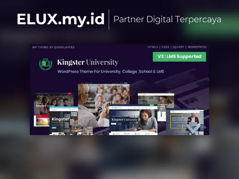Kingster Lms Education For University College And School Detail Produk Kingster Lms Education For University College And School
