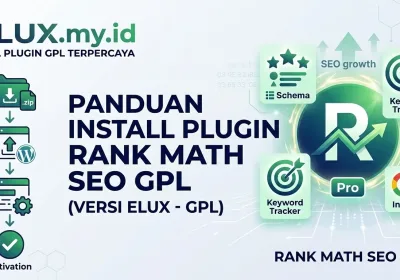 tampilan tutorial install rank math seo pro elux