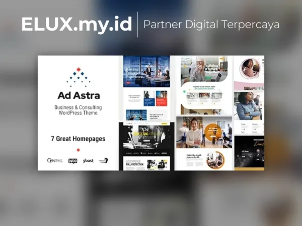 Jual Agenxe Creative Agency Wordpress Theme