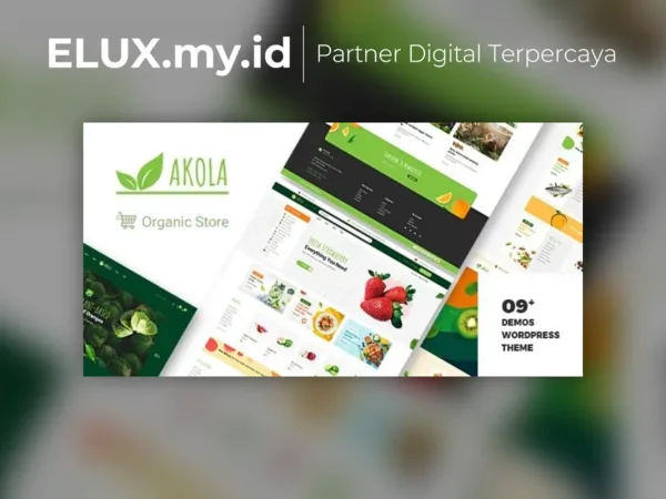 Jual Akola Organic Food Store Wordpress Theme