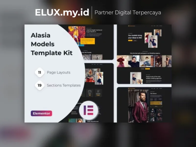 Alasia Model Agency Elementor Template Kit Foto Asli Alasia Model Agency Elementor Template Kit Lifetime Unlimited Domain