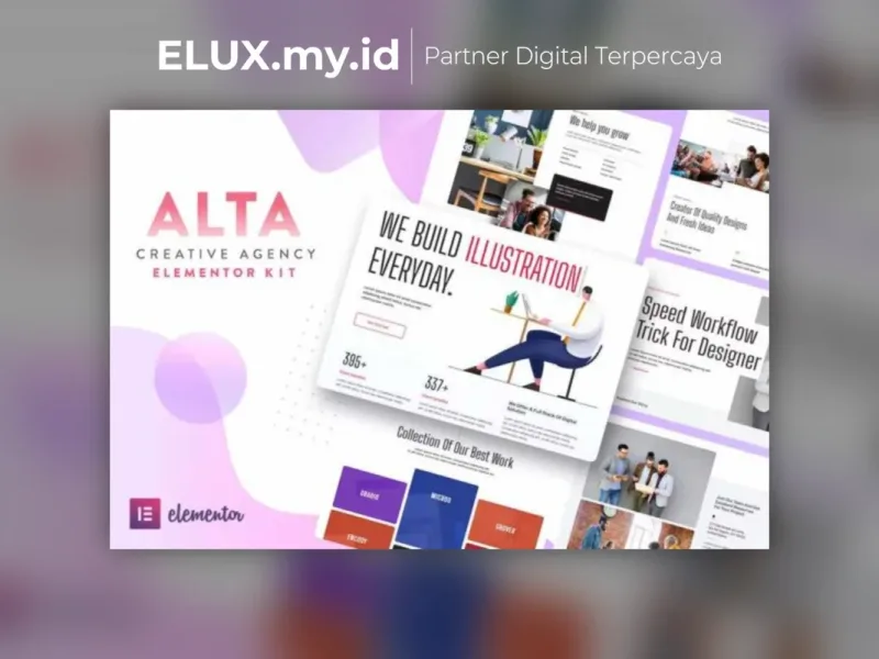Alta Creative Agency Elementor Template Kit Tampilan Alta Creative Agency Elementor Template Kit Lifetime Unlimited Domain