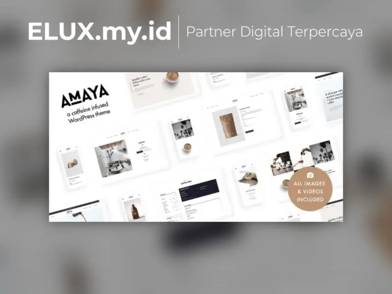Amaya Coffee Shop Cafe Wordpress Theme Tampilan Amaya Coffee Shop Cafe Wordpress Theme