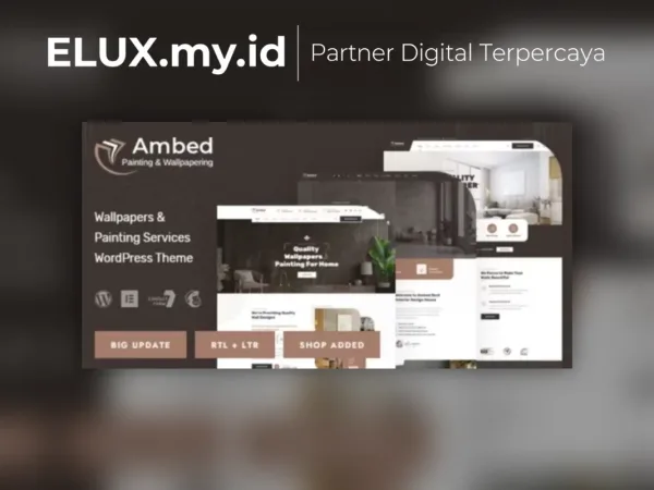 Lisensi Resmi Ambed Wallpapers Painting Services Wordpress Theme