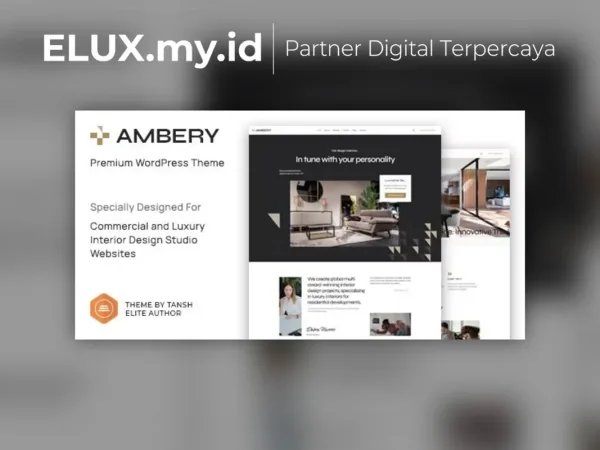 Foto Asli Ambery Interior Design Wordpress Theme