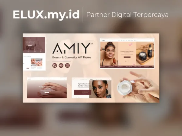 Jual Amiy Beauty Cosmetics Shop Wordpress Theme