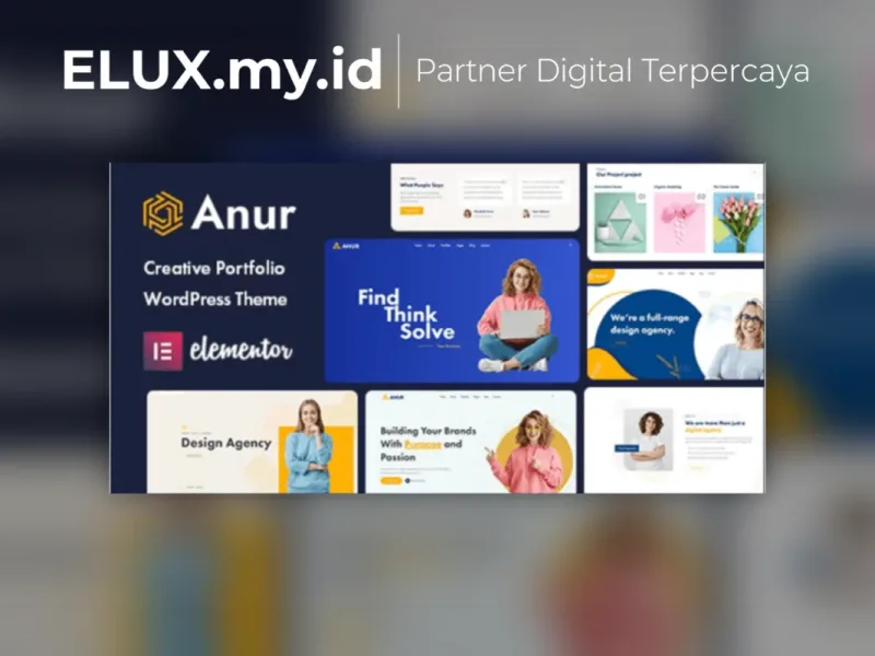 Anur Portfolio Wordpress Theme Foto Asli Anur Portfolio Wordpress Theme