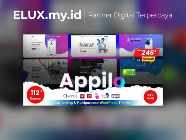 Foto Asli Appilo App Landing Page Wordpress Theme