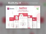 Appraxx App Landing Page Elementor Template Kit Appraxx App Landing Page Elementor Template Kit