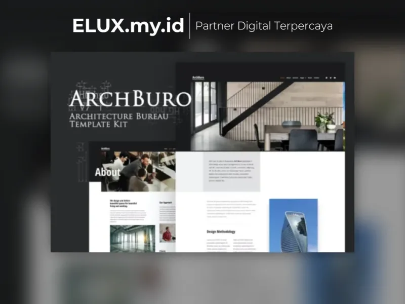 Archburo Architecture Bureau Template Kit Tampilan Archburo Architecture Bureau Template Kit Lifetime Unlimited Domain