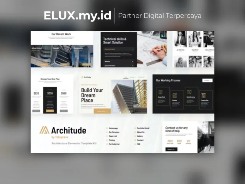 Architude Architecture Agency Interior Design Foto Asli Architude Architecture Agency Interior Design Elementor Template Kit