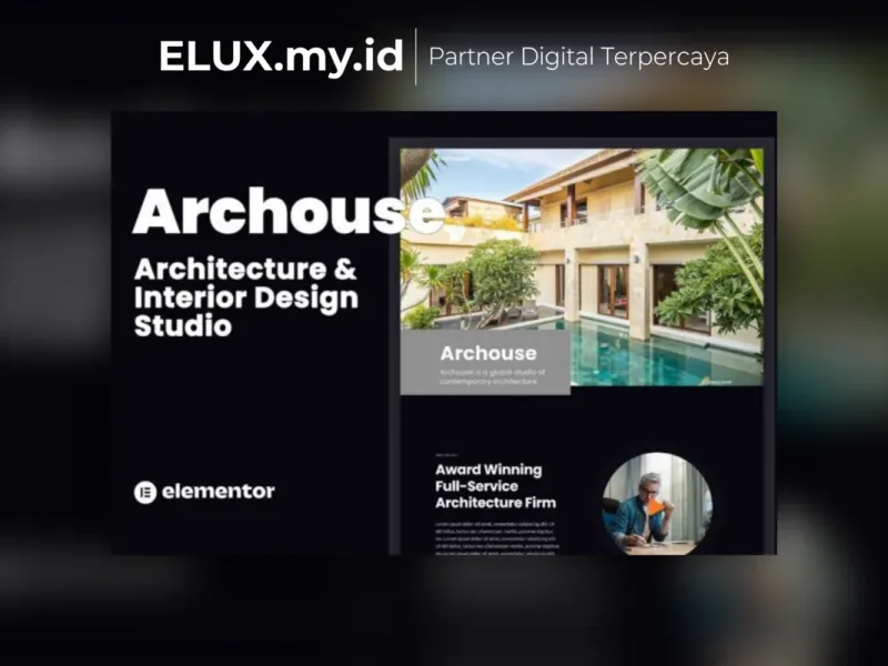 Archouse Architecture Interior Design Studio Lisensi Resmi Archouse Architecture Interior Design Studio Elementor Template