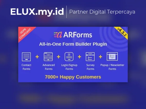 Jual Arforms Addons Wordpress Form Builder Wordpress Plugin