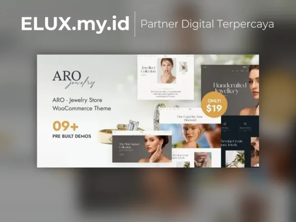 Jual Aro Jewelry Store Wordpress Theme