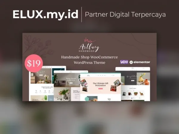 Jual Artfusy Handmade Crafts Shop Wordpress Theme