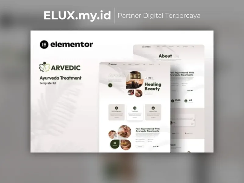 Arvedic Beauty Treatment Elementor Template Kit Tampilan Arvedic Beauty Treatment Elementor Template Kit Lifetime Unlimited