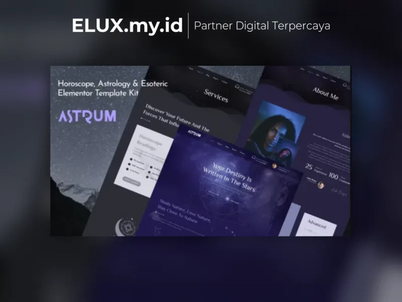 Astrum Horoscope Astrology Esoteric Magic Tampilan Astrum Horoscope Astrology Esoteric Magic Elementor Template Kit