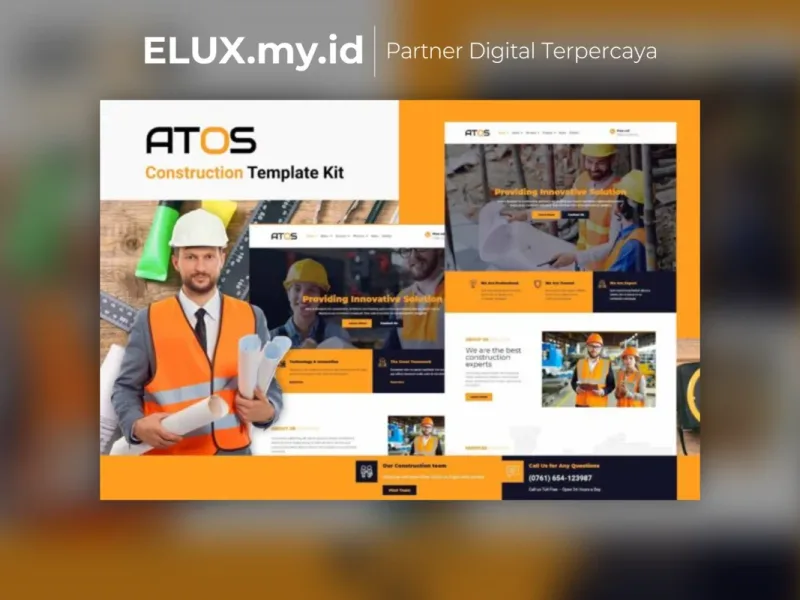 Atos Construction Elementor Template Kit Lifetime Lisensi Resmi Atos Construction Elementor Template Kit Lifetime Unlimited Domain