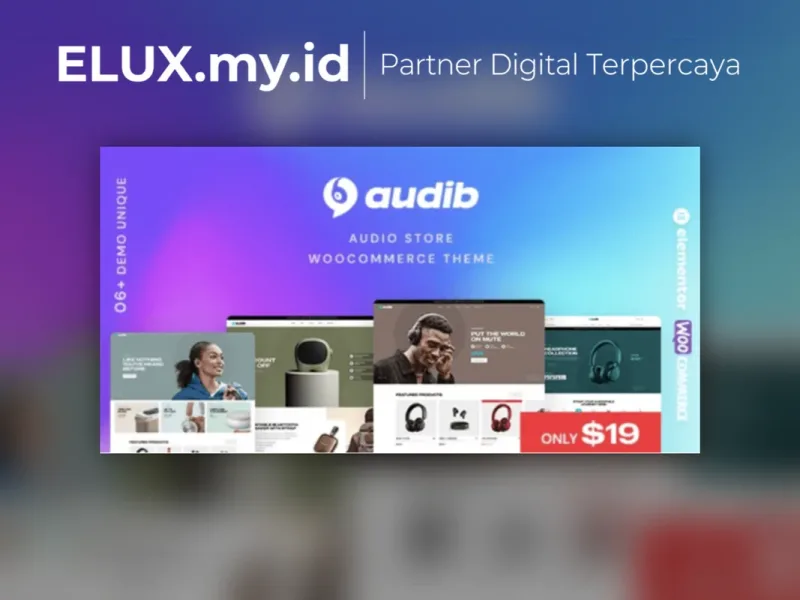 Audib Audio Store Woocommerce Wordpress Theme Tampilan Audib Audio Store Woocommerce Wordpress Theme