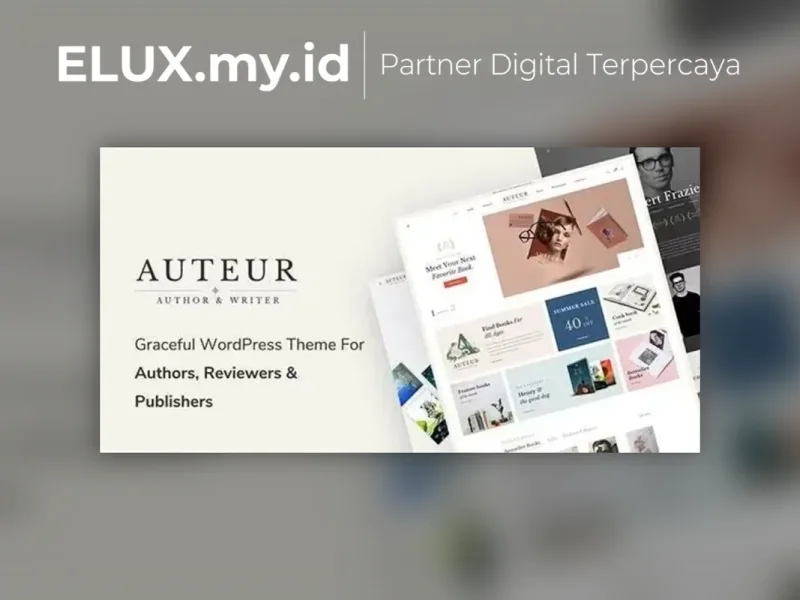Auteur Wordpress Theme For Authors And Publishers Jual Auteur Wordpress Theme For Authors And Publishers