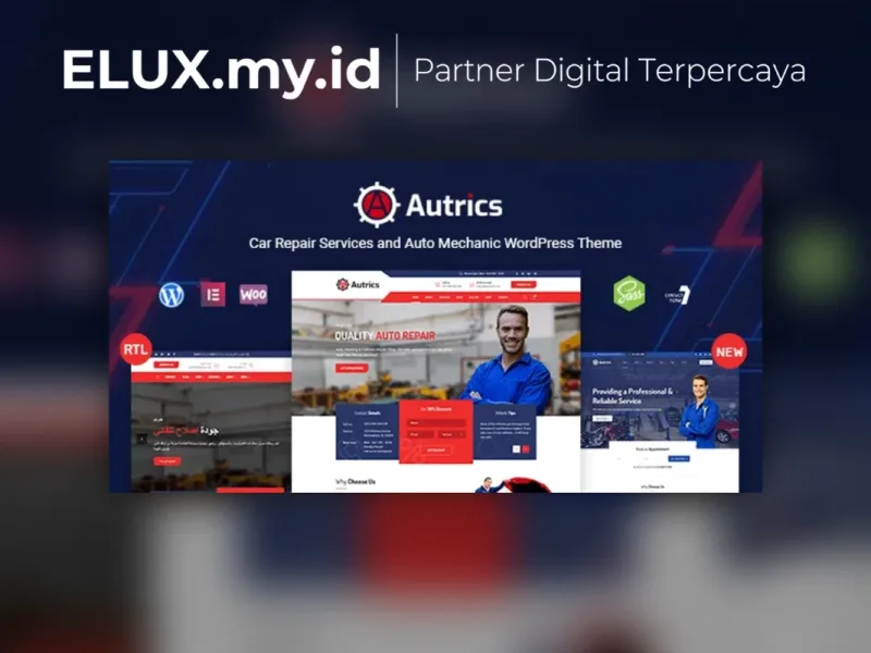 Lisensi Resmi Autrics Car Services And Auto Mechanic Wordpress Theme