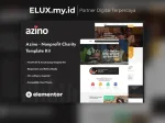 Azino Nonprofit Charity Elementor Template Kit Azino Nonprofit Charity Elementor Template Kit