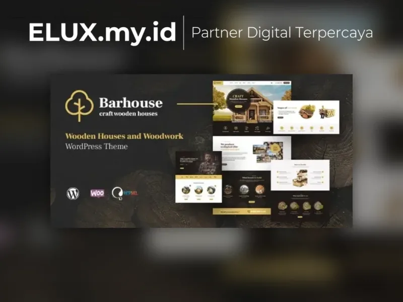 Jual Barhouse Wooden House Construction And Woodworks Wordpress Theme