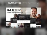 Original Baxter Creative Agency Elementor Template Kit Baxter Creative Agency Elementor Template Kit
