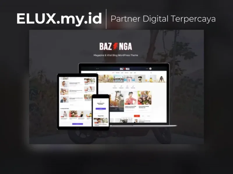 Bazinga Viral Blog Wordpress Theme Foto Asli Bazinga Viral Blog Wordpress Theme