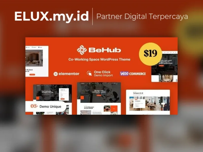 Behub Coworking Space Wordpress Theme Tampilan Behub Coworking Space Wordpress Theme