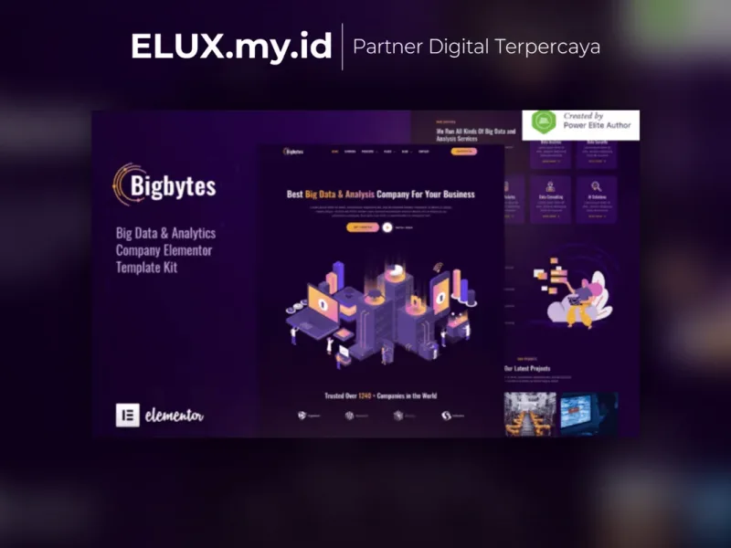 Bigbytes Big Data Analytics Company Elementor Lisensi Resmi Bigbytes Big Data Analytics Company Elementor Template Kit