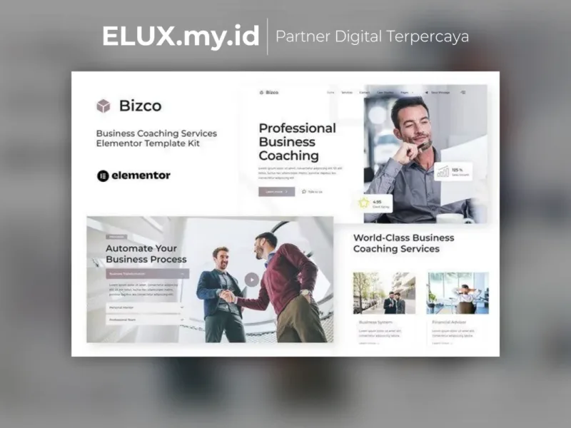 Bizco Business Coaching Elementor Template Kit Foto Asli Bizco Business Coaching Elementor Template Kit Lifetime Unlimited