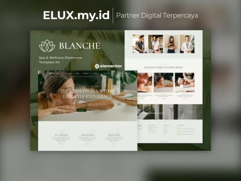 Blanche Spa Wellness Elementor Template Kit Lisensi Resmi Blanche Spa Wellness Elementor Template Kit Lifetime Unlimited
