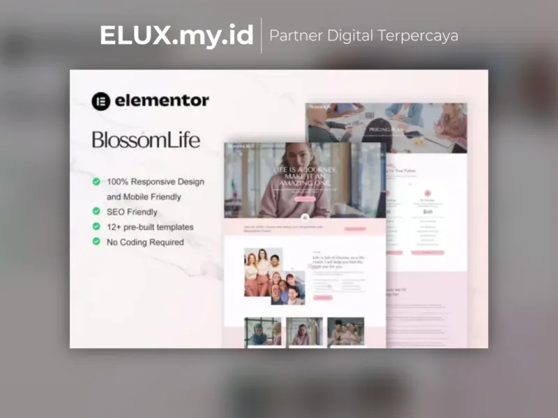 Blossomlife Woman Life Coach Consulting Elementor Tampilan Blossomlife Woman Life Coach Consulting Elementor Template Kit