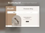 Original Bonete Feminine Blog Elementor Template Kit Bonete Feminine Blog Elementor Template Kit