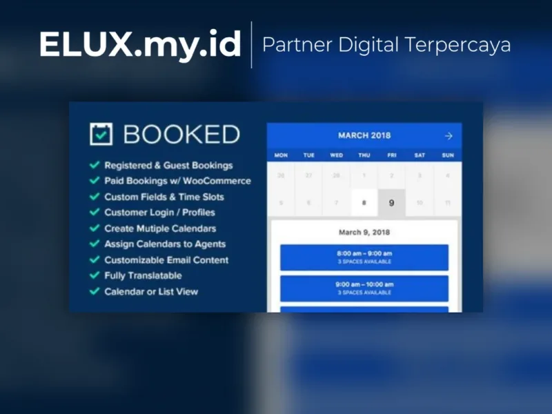 Booked Appointment Booking For Wordpress Plugin Tampilan Booked Appointment Booking For Wordpress Plugin