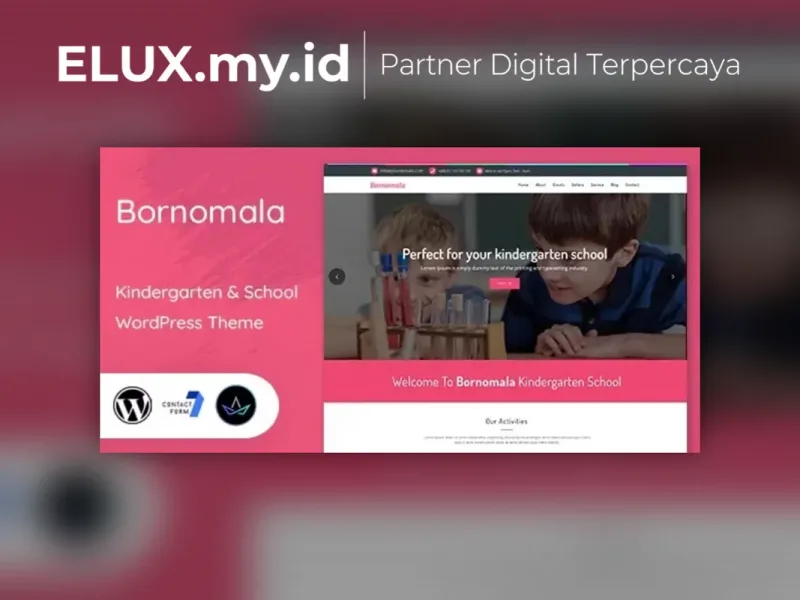 Bornomala Kindergarten School Wordpress Theme Lisensi Resmi Bornomala Kindergarten School Wordpress Theme