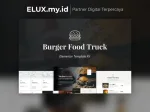 Original Burger Food Truck Popup Restaurant Elementor Template Kit Burger Food Truck Popup Restaurant Elementor