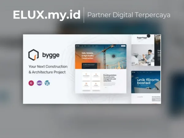 Foto Asli Bygge Construction Wordpress Theme