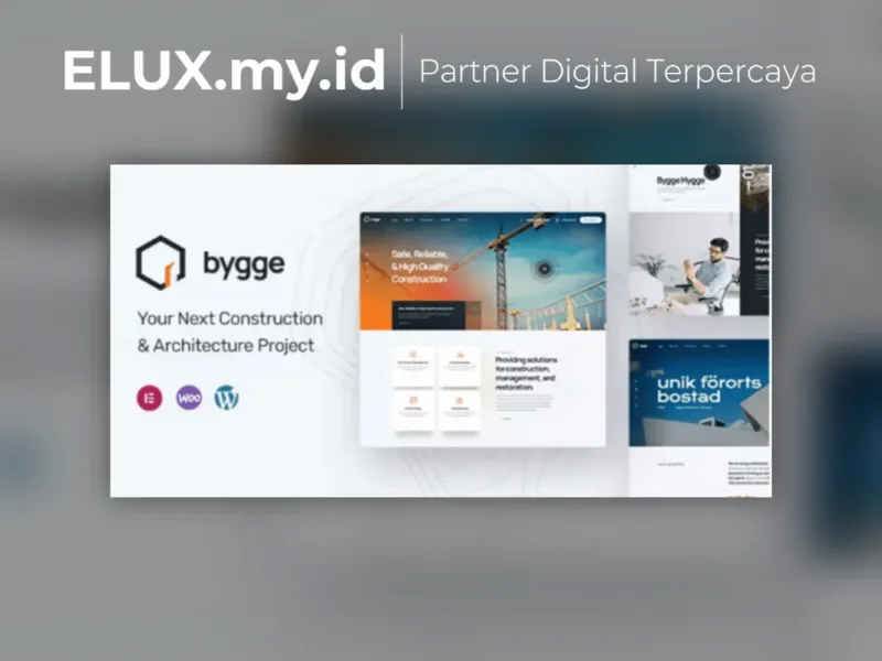 Bygge Construction Wordpress Theme Foto Asli Bygge Construction Wordpress Theme