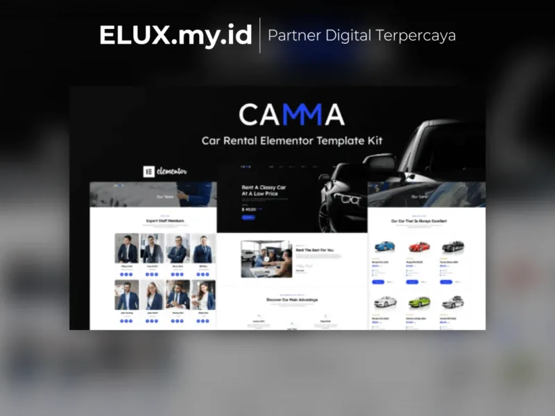 Camma Car Rental Elementor Template Kit Lifetime Jual Camma Car Rental Elementor Template Kit Lifetime Unlimited Domain