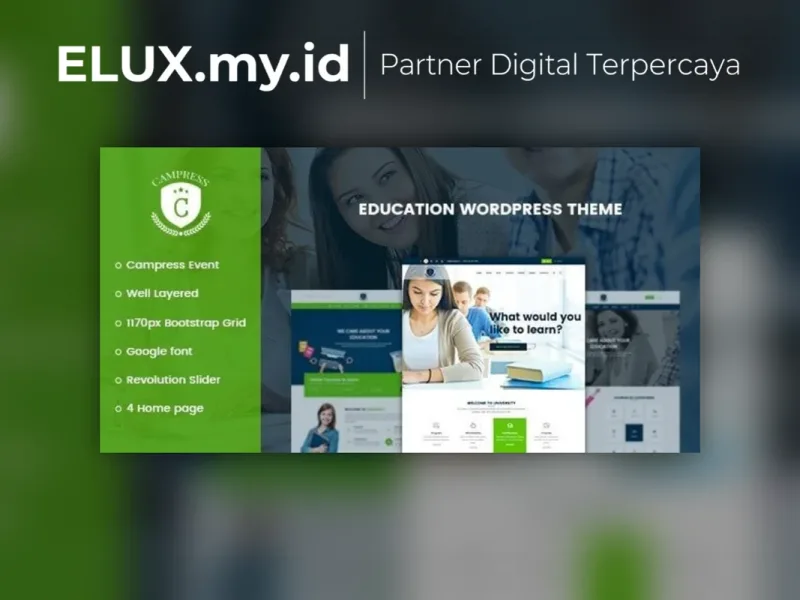 Campress Responsive Education Wordpress Theme Detail Produk Campress Responsive Education Wordpress Theme