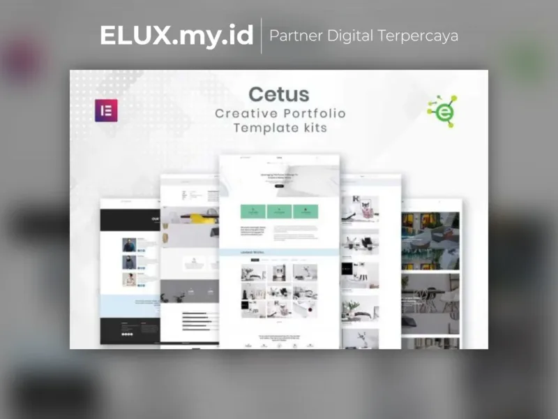 Cetus Creative Portfolio Elementor Template Kit Detail Produk Cetus Creative Portfolio Elementor Template Kit Lifetime