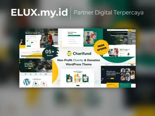 Foto Asli Charifund Charity Donation Foundation Wordpress Theme Multipurpose