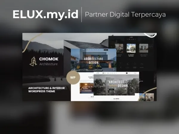 Jual Chomok Modern Architecture Interior Wordpress Theme