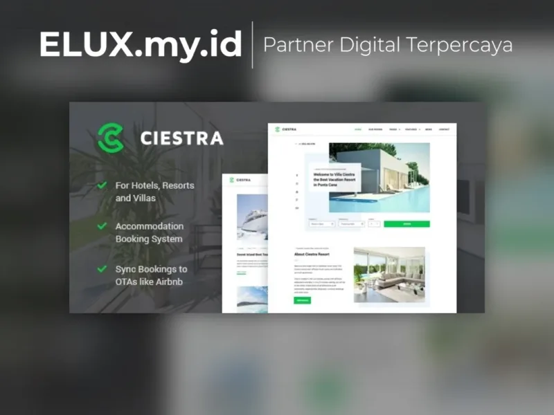 Ciestra Resort Wordpress Theme Tampilan Ciestra Resort Wordpress Theme