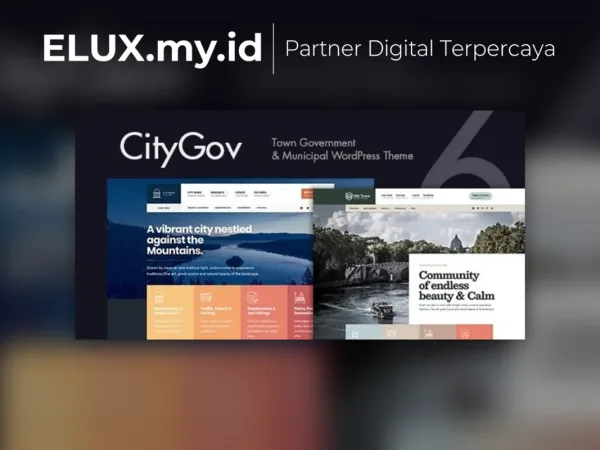 Foto Asli Citygov City Government Municipal Wordpress Theme