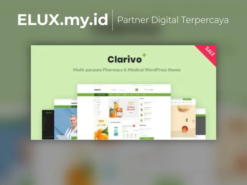 Clarivo Pharmacy And Medical Wordpress Theme Tampilan Clarivo Pharmacy And Medical Wordpress Theme