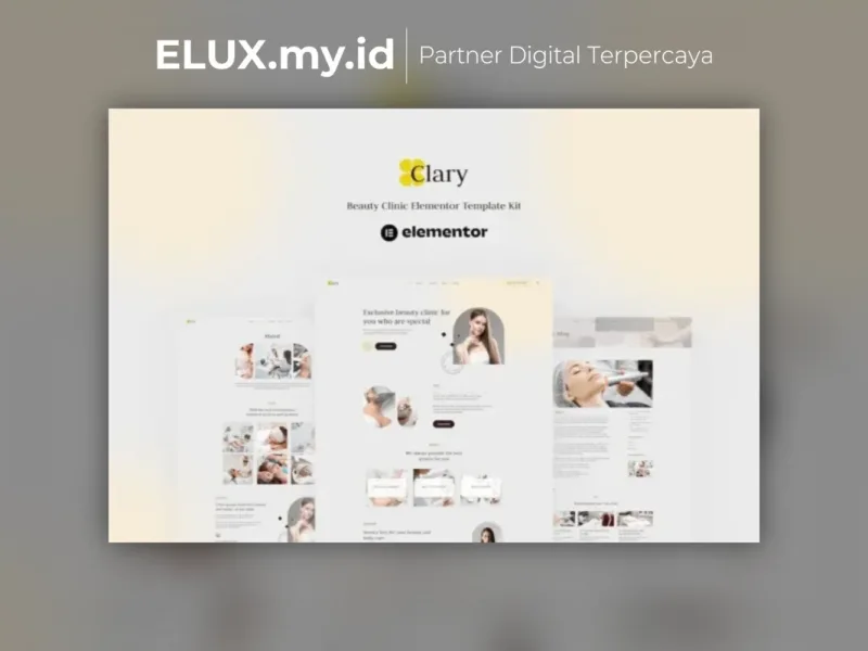 Clary Beauty Clinic Elementor Template Kit Foto Asli Clary Beauty Clinic Elementor Template Kit Lifetime Unlimited Domain
